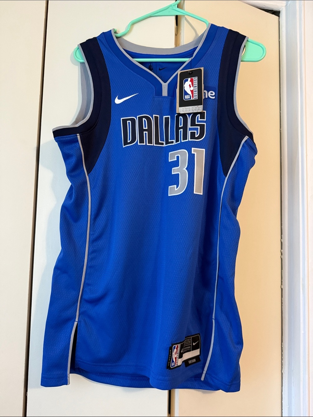 New men's NBA Dallas Mavericks Nike Royal Blue NBA Swingman Jersey -Icon Edition